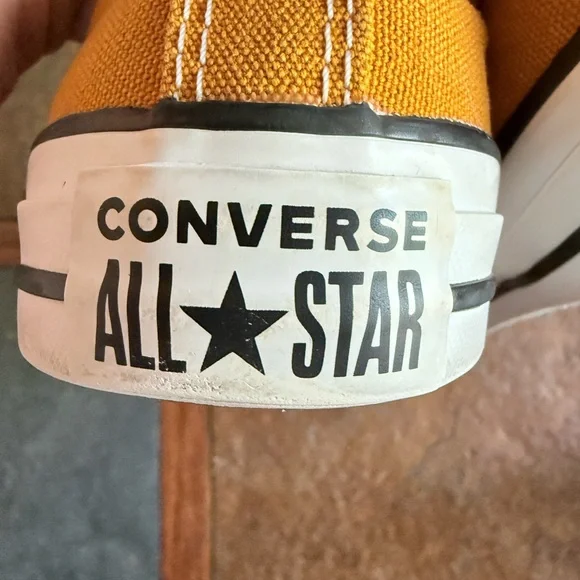 Converse Mustard Yellow Sneakers - Picture 7 of 7